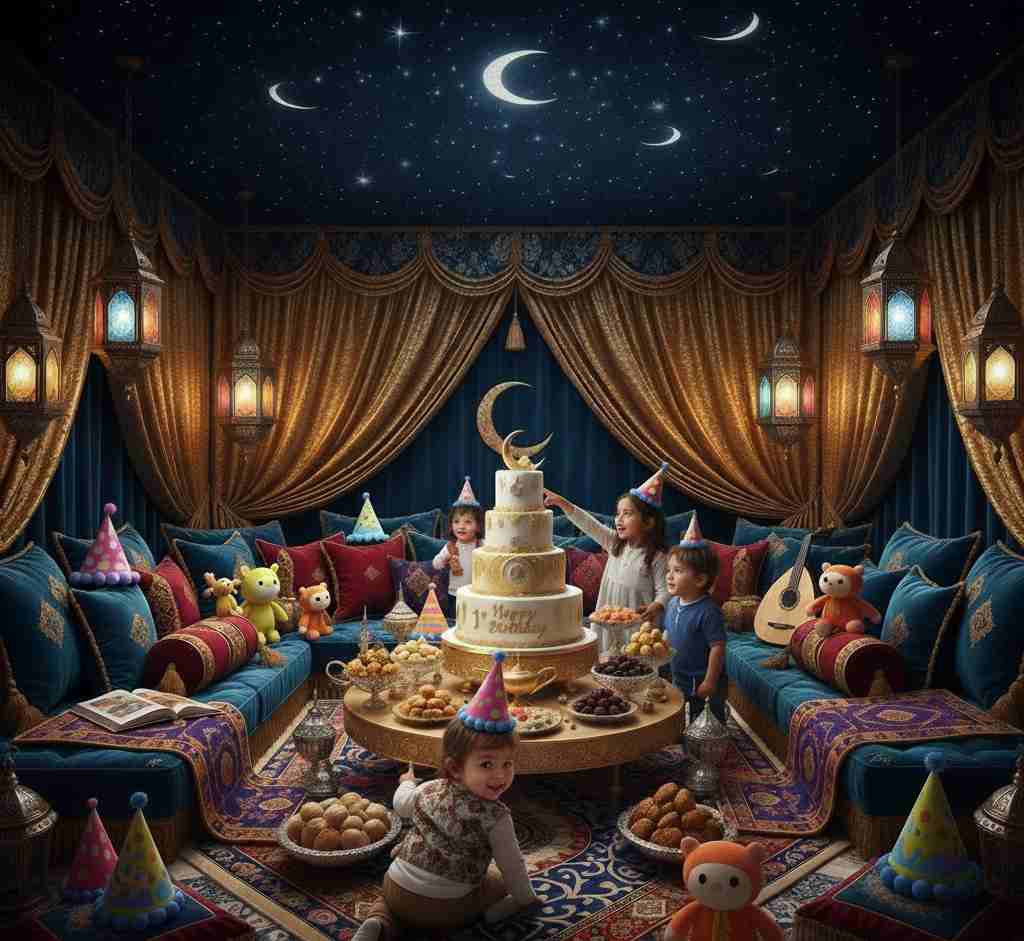 Arabian Nights Birthday Setup Dubai