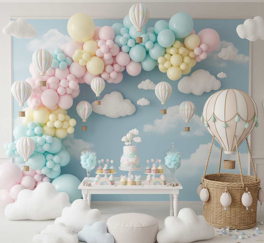 Hot Air Balloon Party Theme