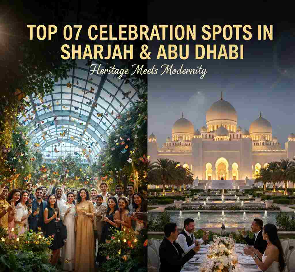 Top 7 Celebration Spots in Sharjah & Abu Dhabi (2026 Guide)
